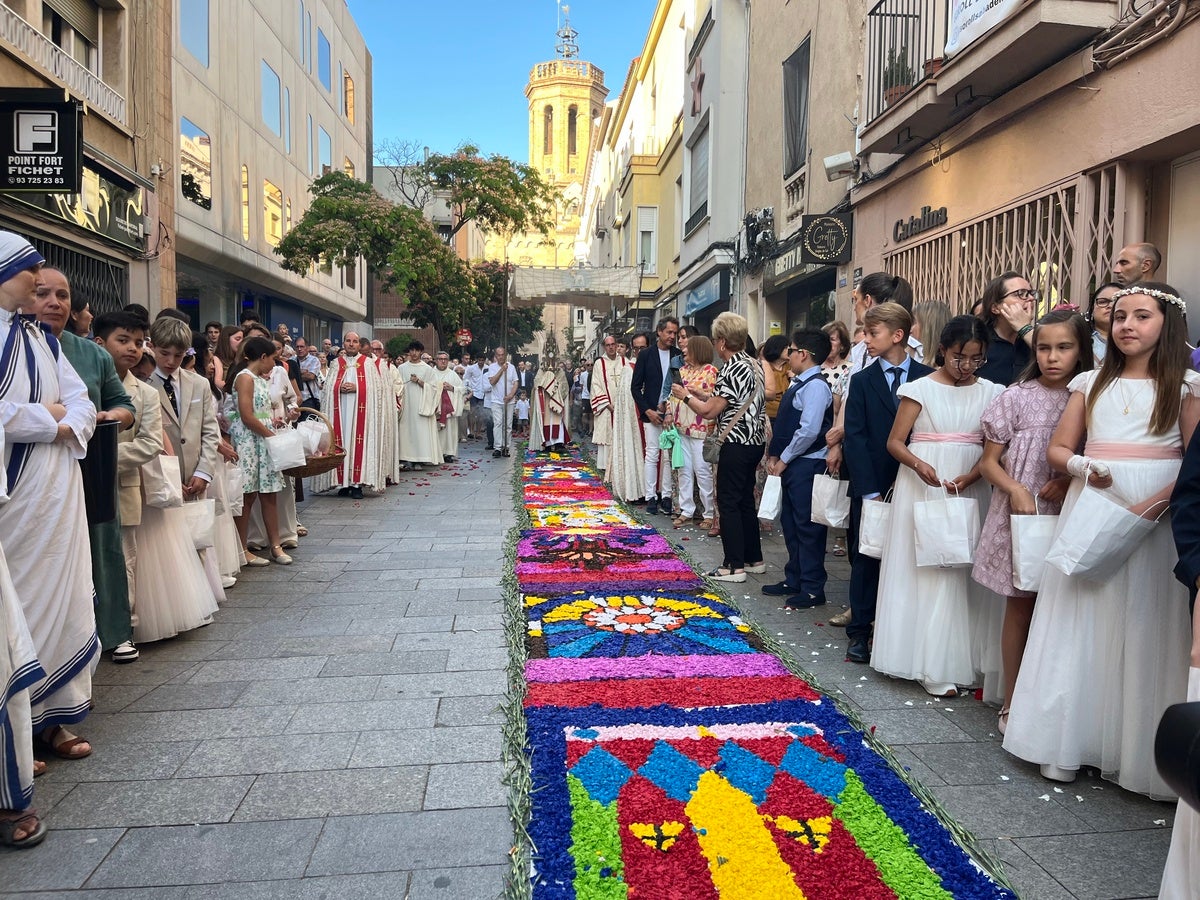 Un moment de la processó.