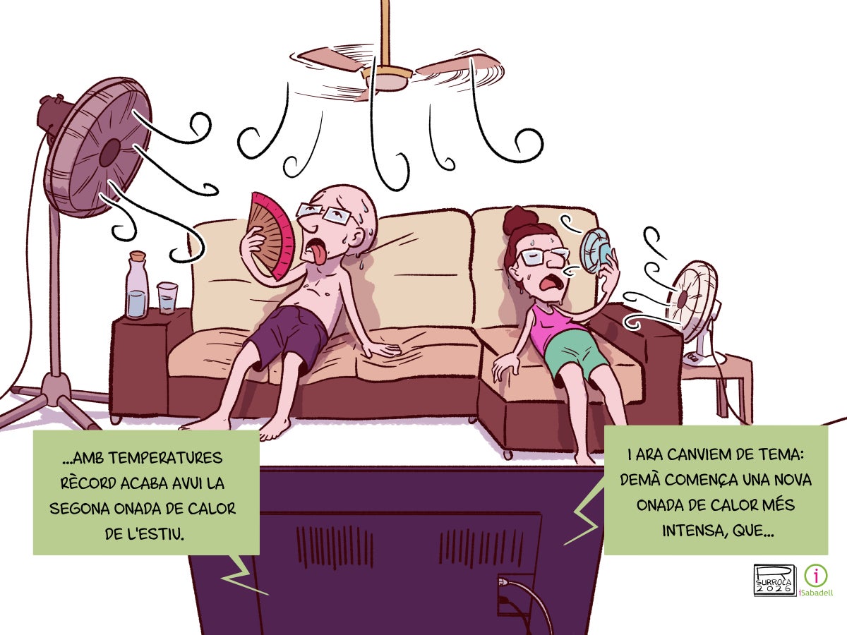 'Calor extrema', per Surroca (12/7/26)