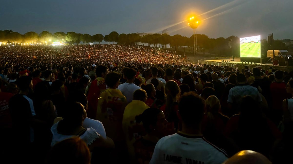 Celebració de la victòria del Mundial. Autor: J.d.A.