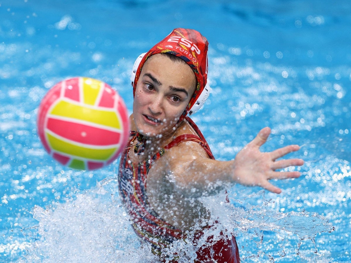 Martina Terré, una de les grans protagonistes del partit. RFEN