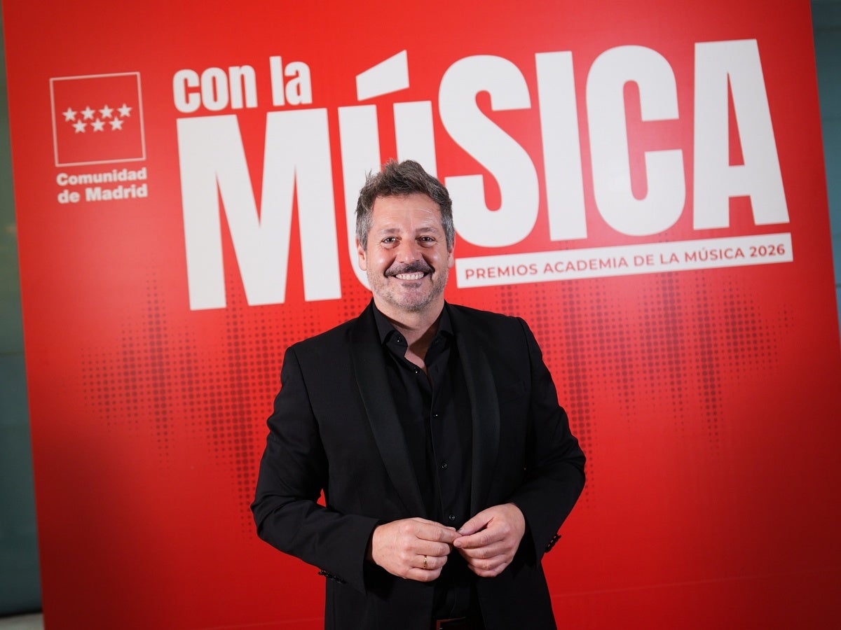 El conseller de Cultura de Madrid, Mariano de Paco, als III Premios de la Academia Española de la Música. Font: @CulturaCMadrid via X.