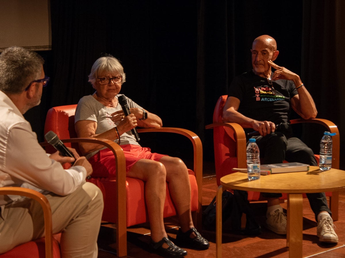Àvila, Griset i Blanco, a la taula rodona. Autora: Martina Berenguera.