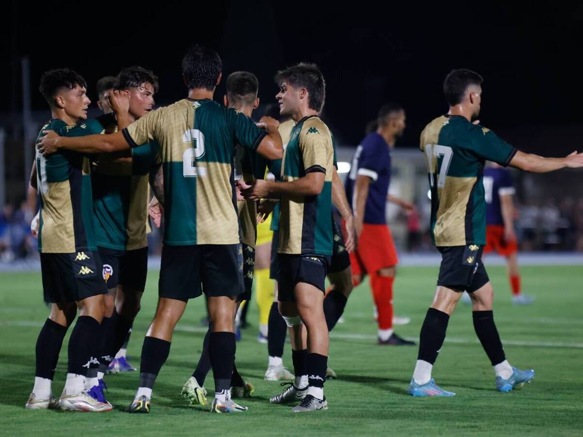 L'equip, celebrant un dels gols. Autora: Dihor 