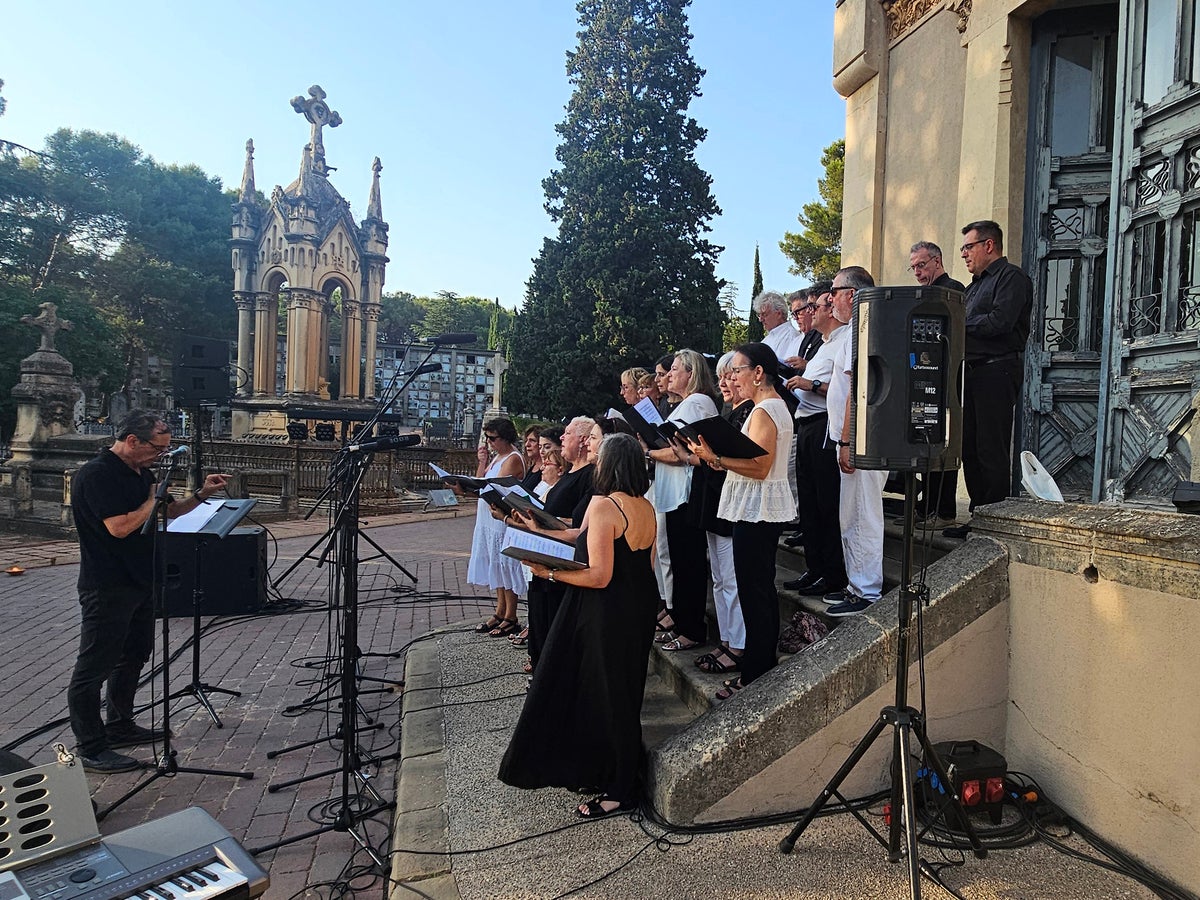 Concert al cementiri. Autor: cedida / Torra