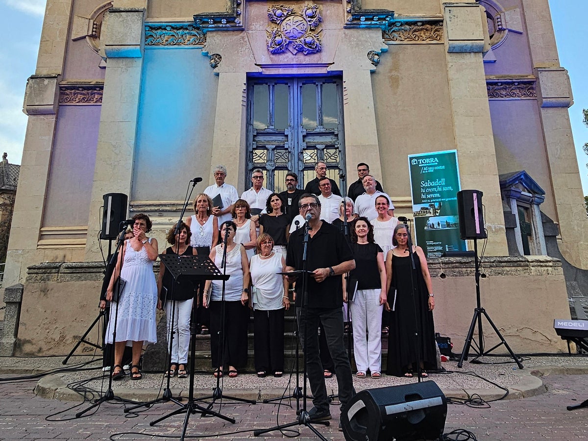 Concert al cementiri. Autor: cedida / Torra