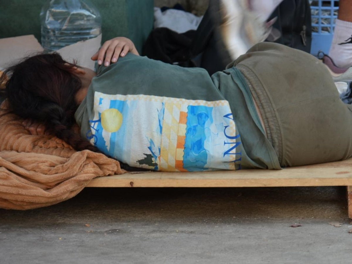 Una menor, a Ceuta. Font: Save the children. 