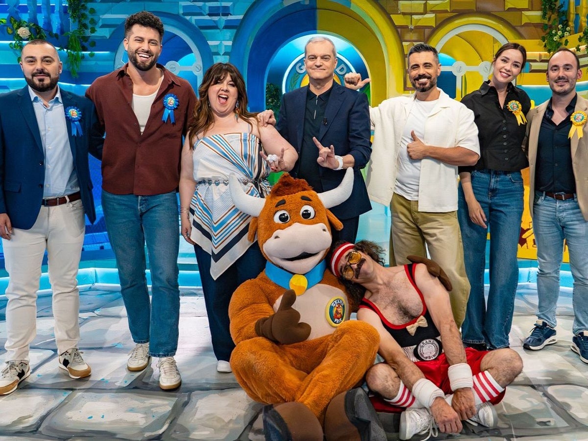 L'alcalde de Polinyà, Javi Hoyos, la humorista Lalachús o Ramón García, entre altres. Foto. RTVE. 