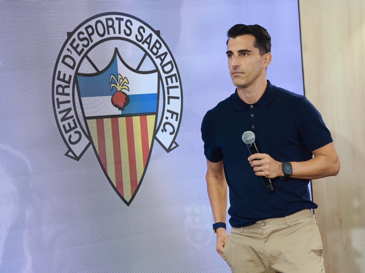 El secretari tècnic del CES, Rubén Martínez, a la presentació de la final de la Copa Catalunya. Autor: FCF.