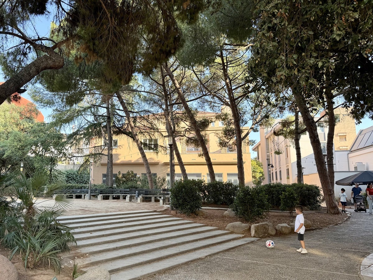 Els Jardinets del centre, de la Caixa o de la Fundació Caixa Sabadell 1859. Autor: ACN. 