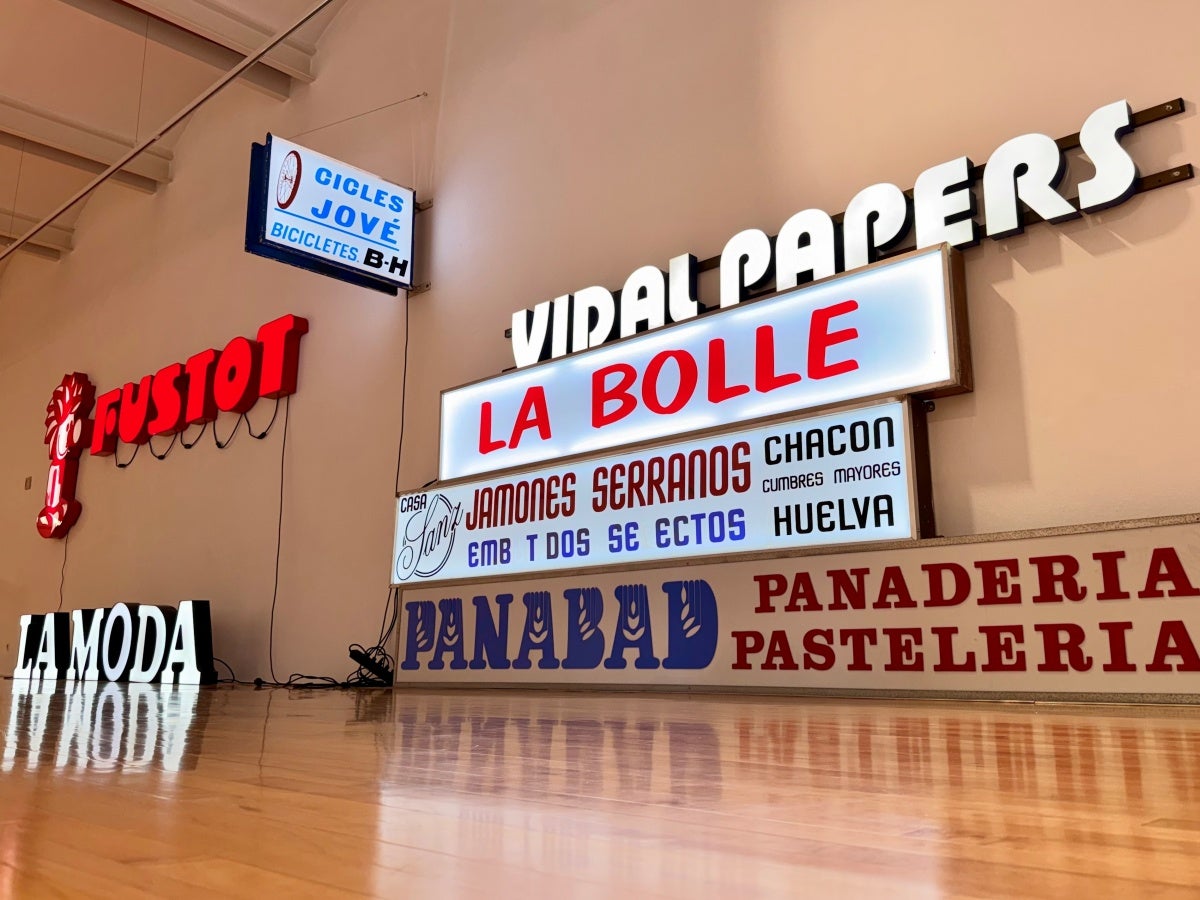 Cartells rescatats a la futura exposició del Museu d'Art. Autor: ACN. 