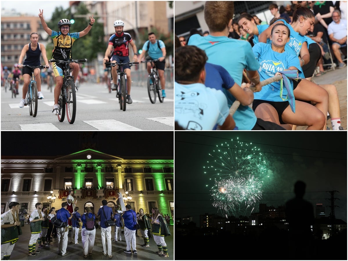Diferents actes del dilluns de Festa Major. Autor: David Jiménez i Ajuntament. 