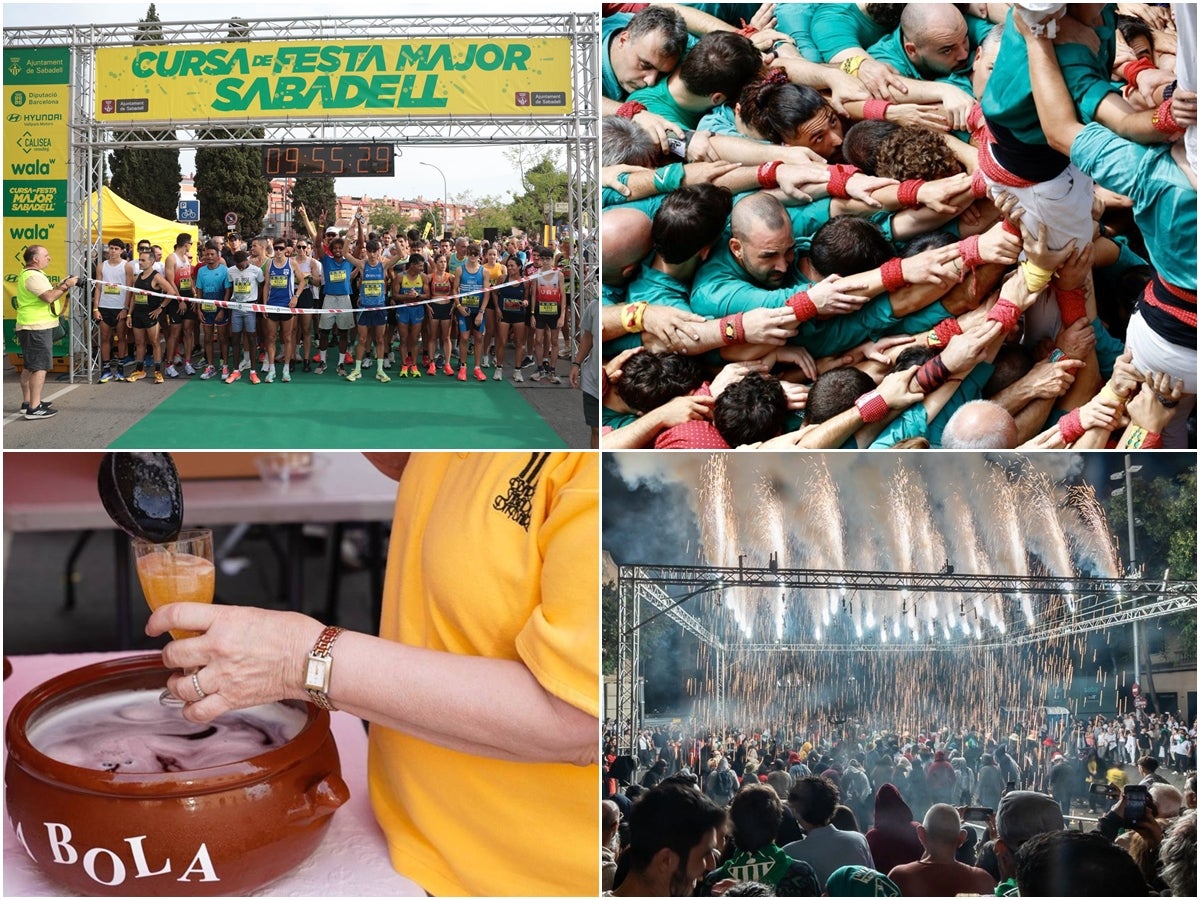 Imatges del diumenge de Festa Major de l'any 2025. Autor: David Jiménez i Ajuntament de Sabadell.