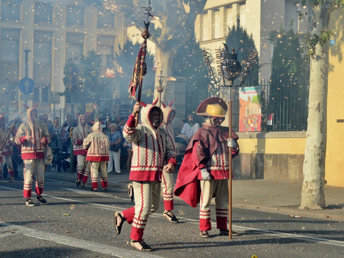 Diables de Sabadell, a la Cercavila de Festa Major. Autor: Jordi M.
