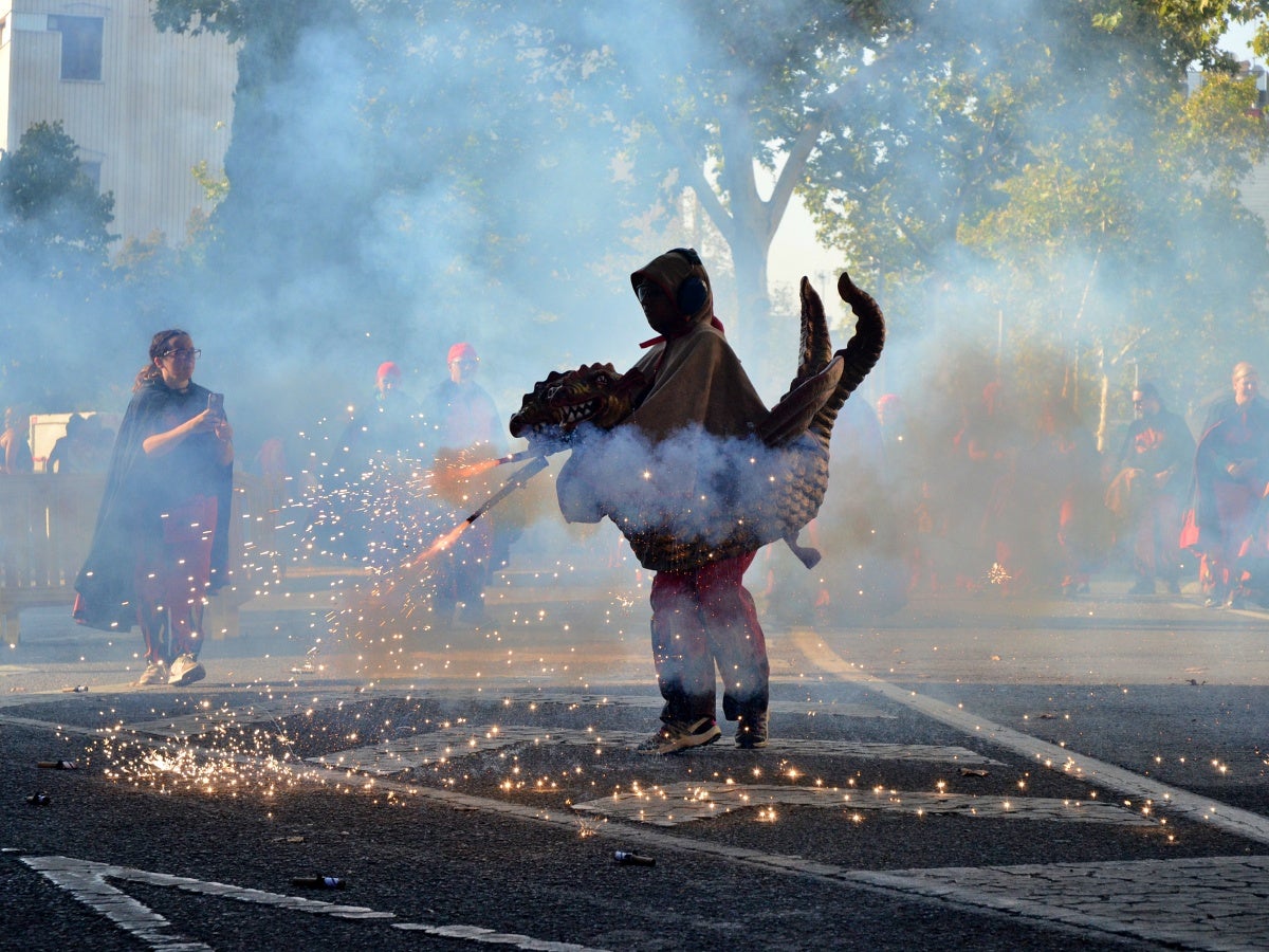 Forques de Can Deu, a la Cercavila de Festa Major. Autor: Jordi M.