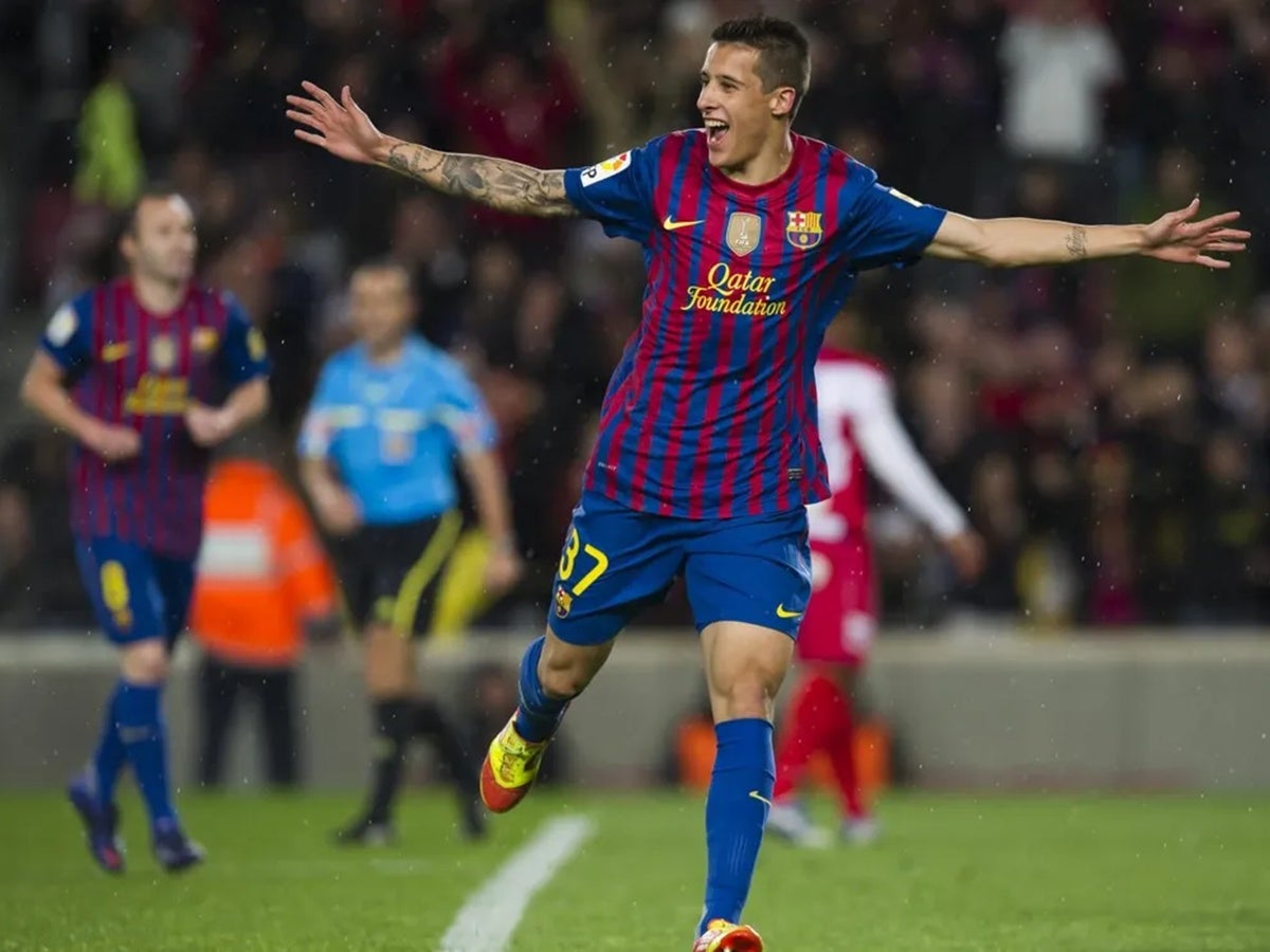 El futbolista sabadellenc Cristian Tello, en la seva època de jugador del Barça. Foto: FCB. 