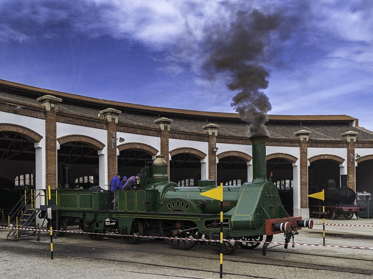 El Museu del Ferrocarril, a Vilanova. 
