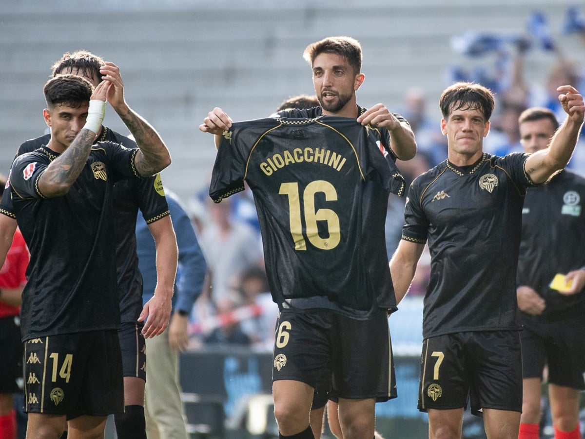 Record a Gio d'Edgar després del gol. CES