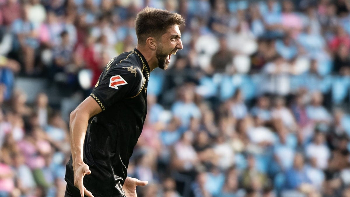 Edgar, celebrant el gol. CES