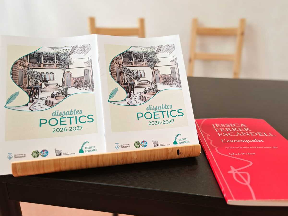 Presentació del cicle 'Dissabtes poètics', avui a l'Arteneu. Autor: Albert P.