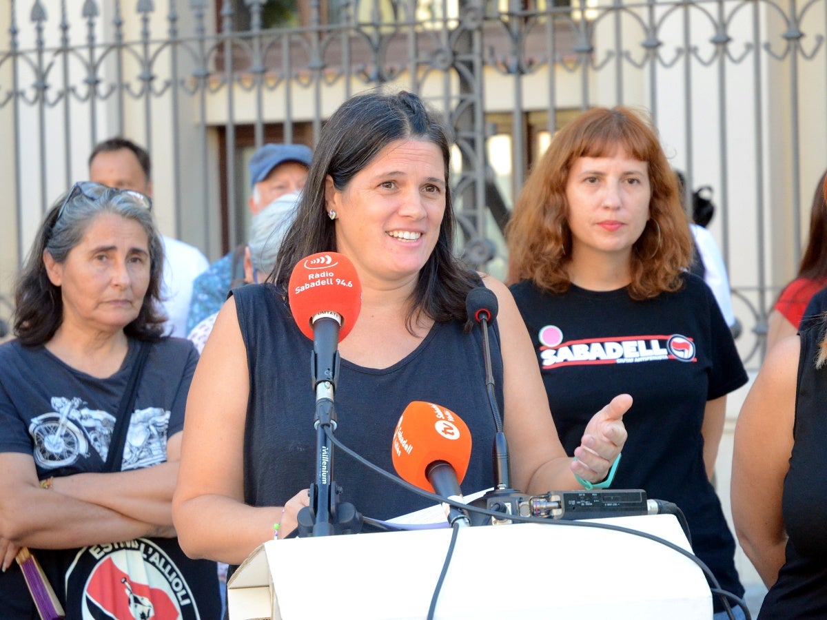 Aurora Murillo, regidora de la Crida per Sabadell. Autor: Jordi M.