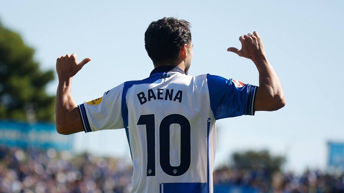 Baena marcava el 3-1. Autora: Dihör