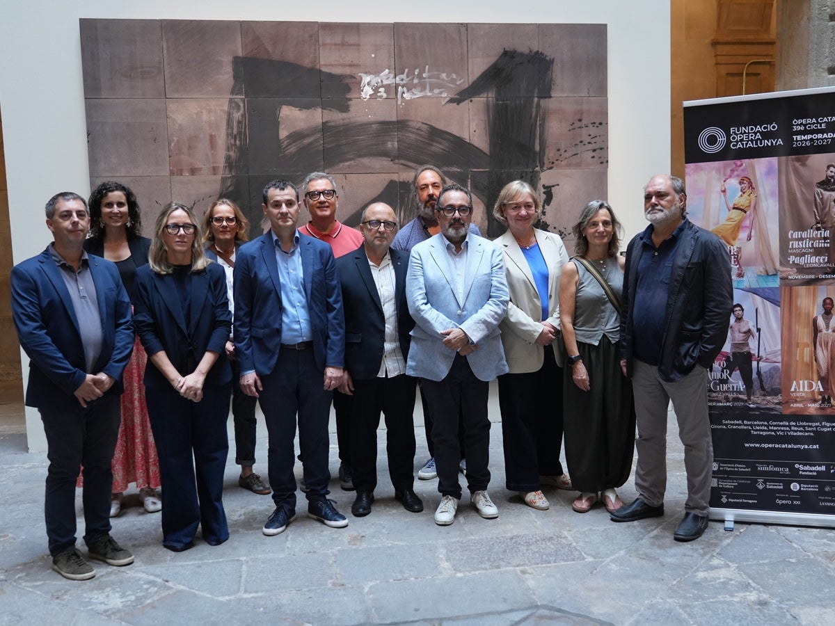 Foto de família després de la presentació. Autor: ACN.