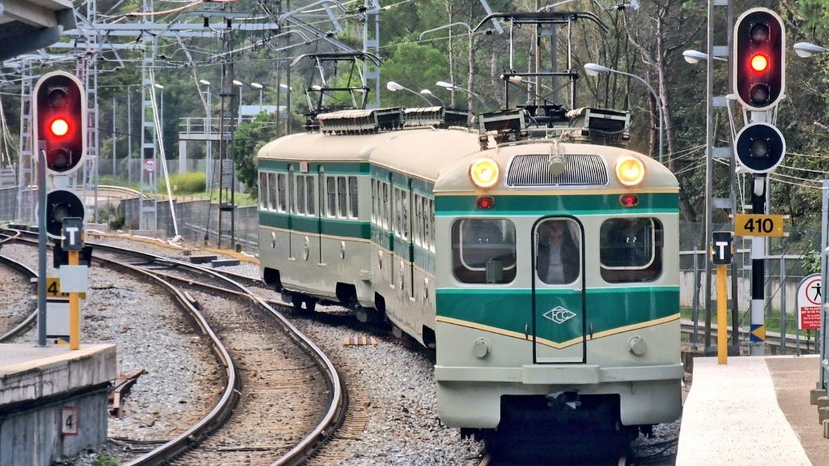 El Tren Granota, en una imatge d'arxiu. Autor: FGC. 