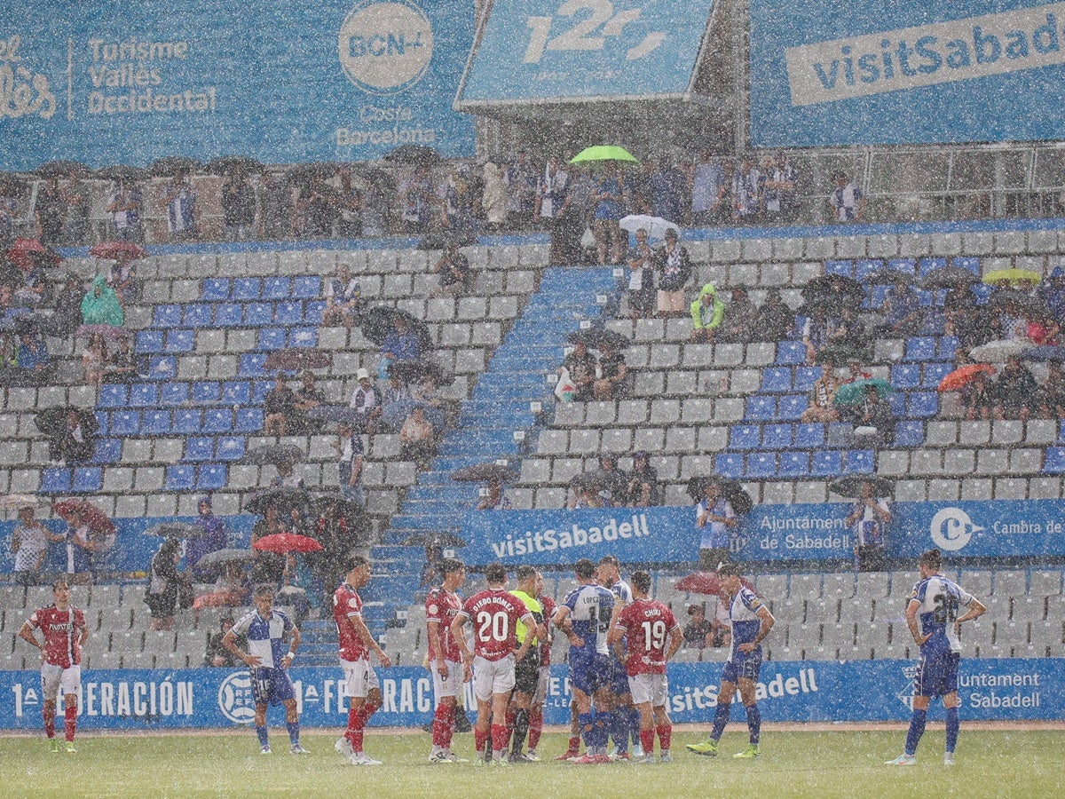 Una imatge del Sabadell - Cartagena de l'any passat. Autor: Dihor. 