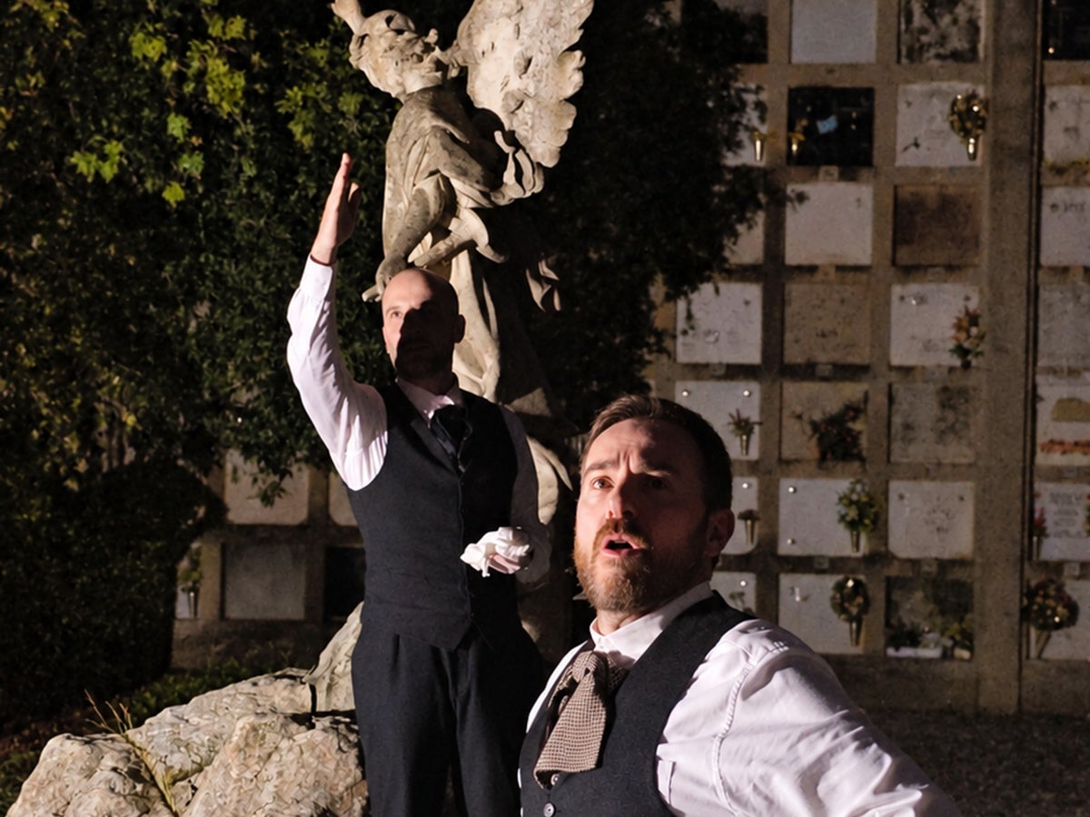 Visita teatralitzada al cementiri de Sant Nicolau. Autor: cedida. 