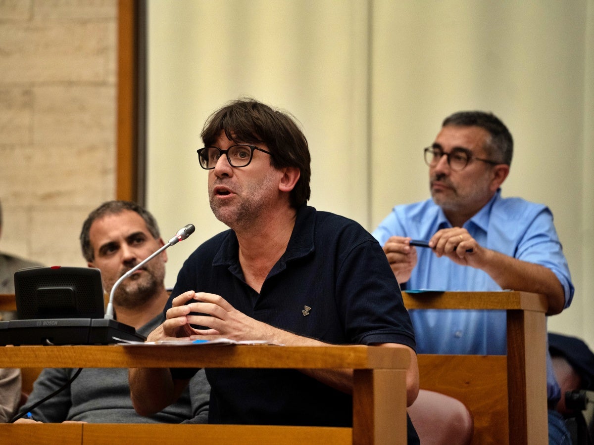 El regidor de la Crida Guillem Fuster. Autor: Luis PH.