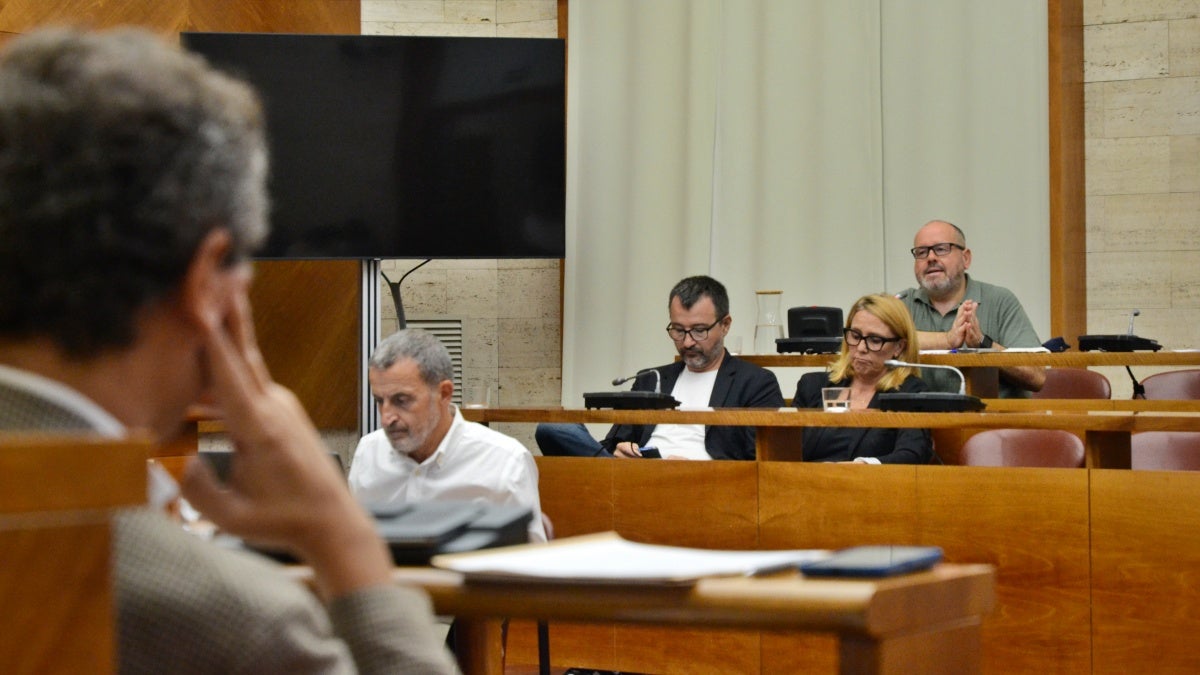 El portaveu de Sabadell En Comú Podem, Joan Mena. Autor: J.d.A.