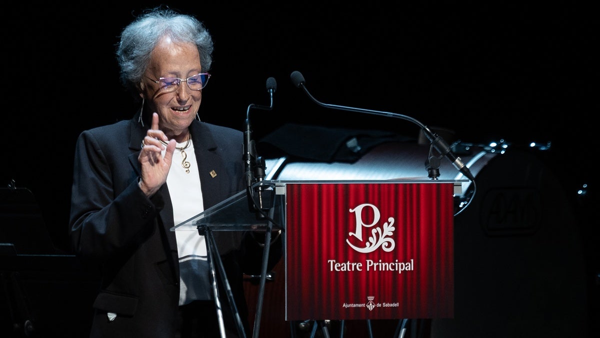 La presidenta de Joventuts Musicals, Joana Soler. Autora: Dihor.