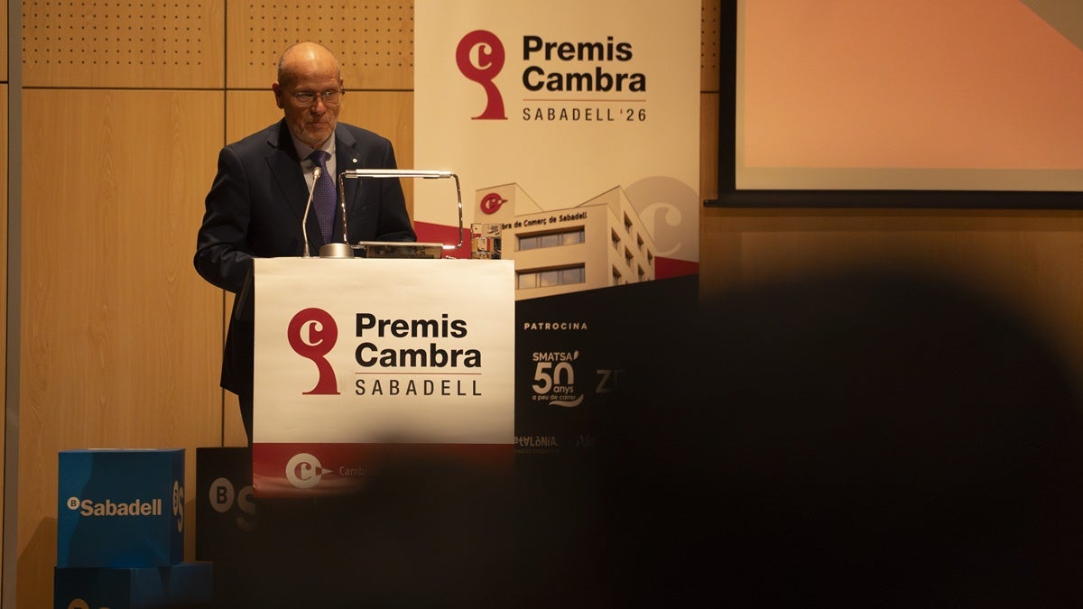 El president de la Cambra, Ramon Alberich. Autor: Luis PH.