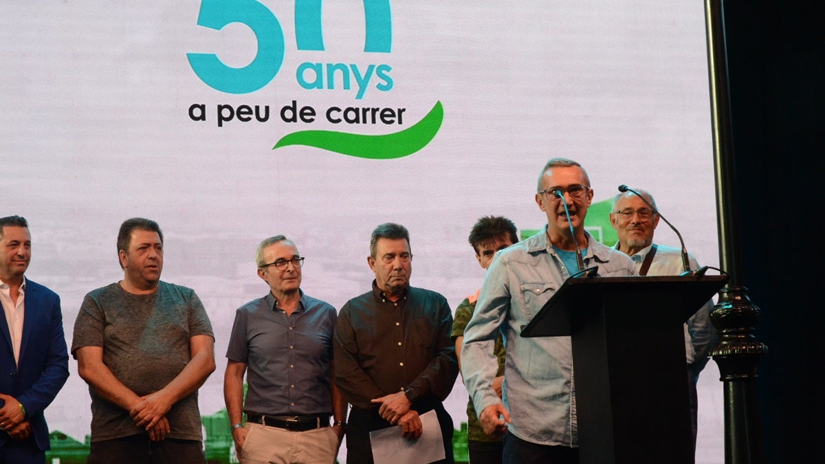 Treballadors amb més de tres dècades a l'empresa. Autor: J.d.A.