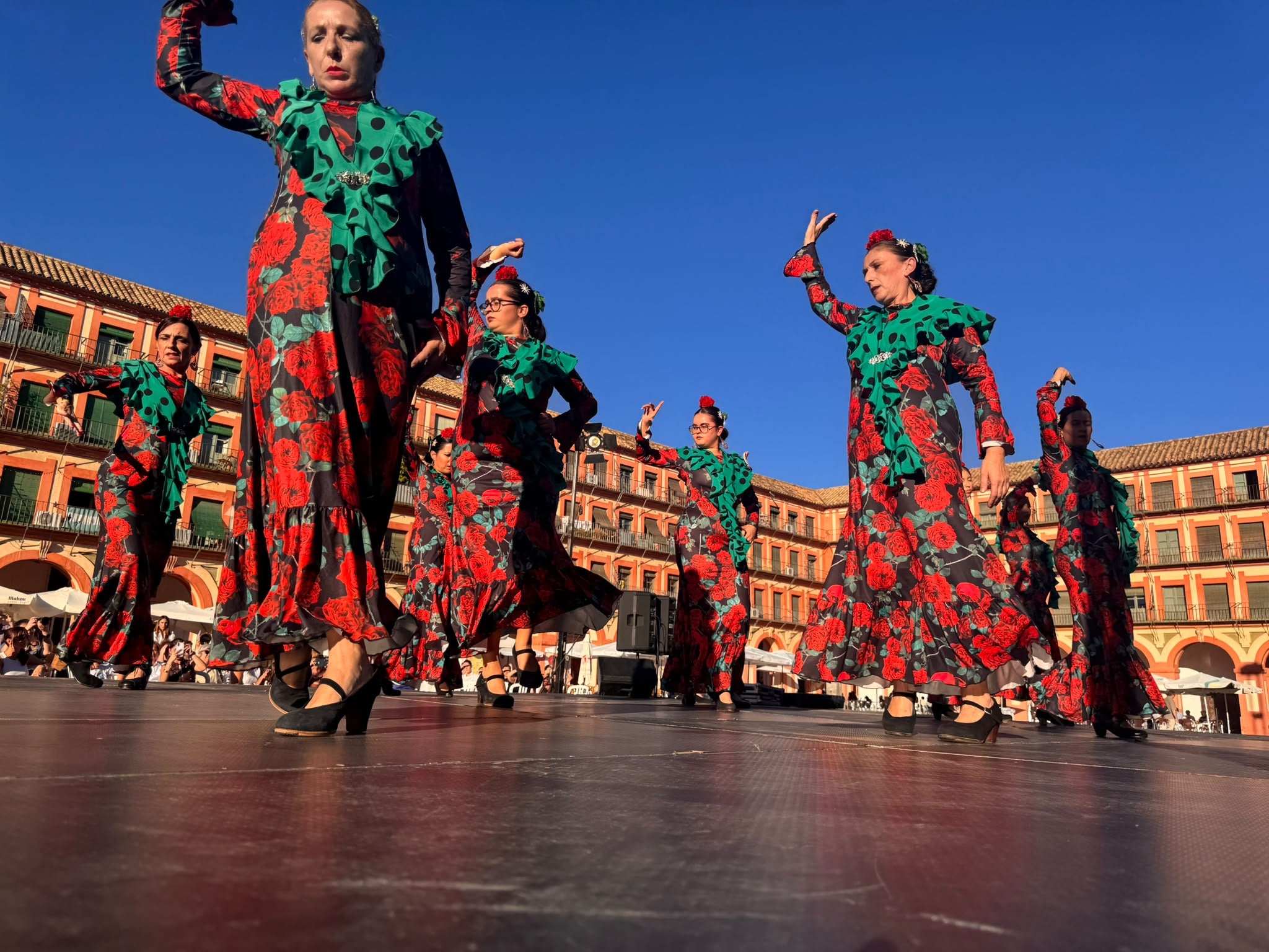 Ballarines de l'Agrupación Andaluza San Sebastián de los Ballesteros. Autor: cedida.