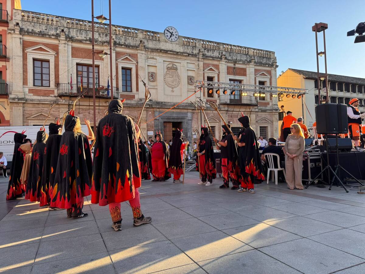 Forques de Can Deu a la plaça Corredera de Còrdova. Autor: cedida.