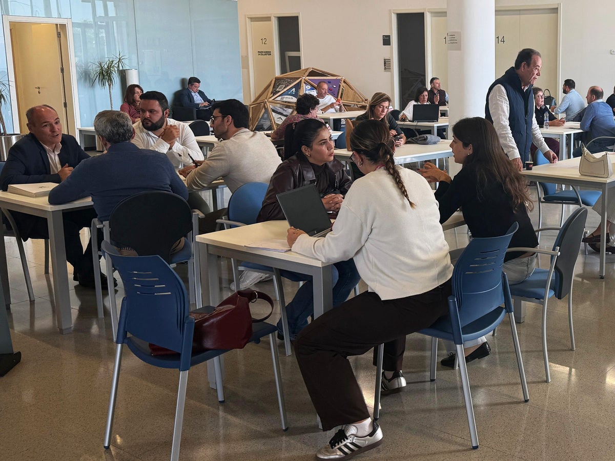 Sessió d'entrevistes de Reempresa al Centre Empresarial de Can Roqueta. Autor: cedida.