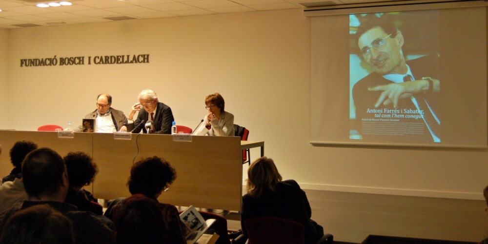 Presentació del llibre 'Farrés, tal com l'hem conegut'
