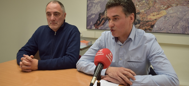 Lluís Monge i Carles Bosch. Autor: A. Pujadas.