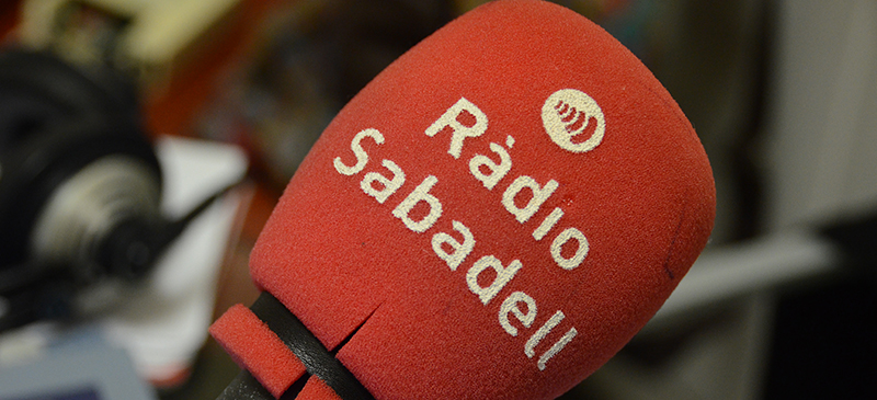 Micro de Ràdio Sabadell. Autor: David B.