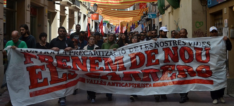 Manifestació 1 de maig 2017