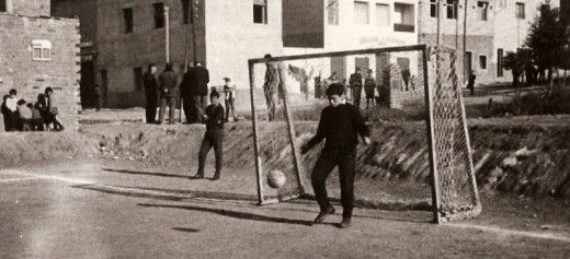 Pista de balonmano del Club Fuensanta. 