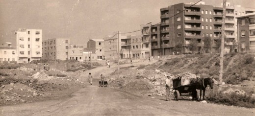 Un barranco a mitad de los años 70 en lo que ahora es la Ronda Collsalarca.