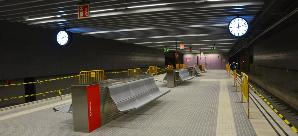 Foto portada: andana de l'estació Sabadell Nord de FGC, aquest divendres. Autor: David B.