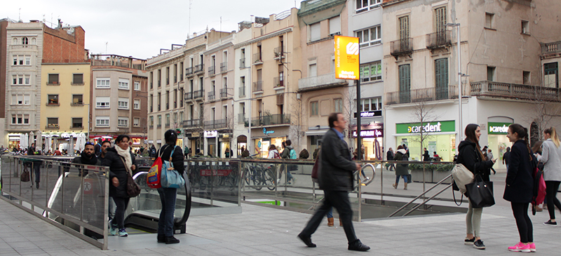 Estació FGC Plaça major. Autor: N. Bueno