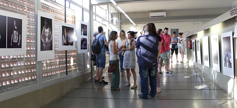 L'exposició, al Centre Cívic. Autora: N.Bueno.