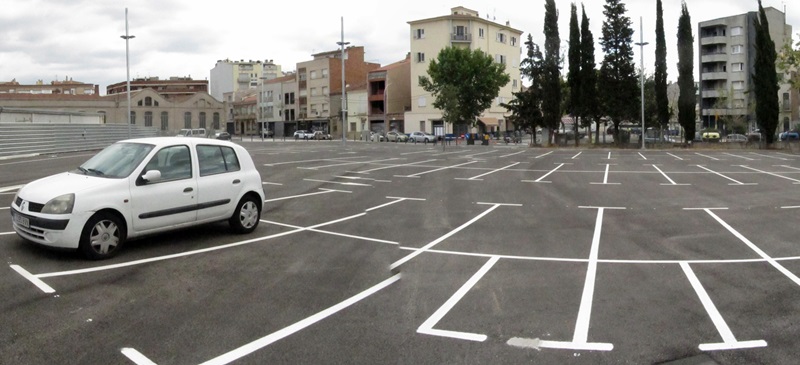 Foto portada: aparcament de l'estació Can Feu / Gràcia. Autor: Soterrament FGC Ara / cedida.