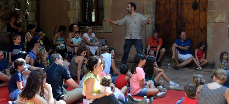 Pati de contes al Museu d'Història. Autor: David B.