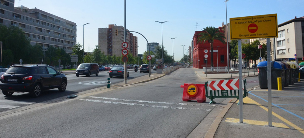 Tall Carrer Estació. Autor: David B.