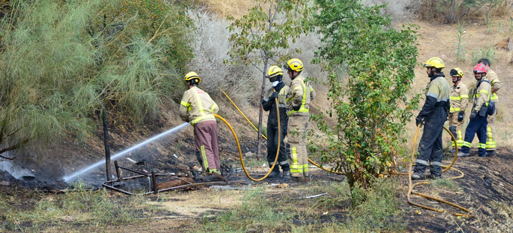 Incendi matolls Sant Oleguer. Autor: David B.